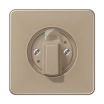 JUNG draaiknop tbv jaloezie of draaischakelaar CD500 goud brons (CD 1541 GB)