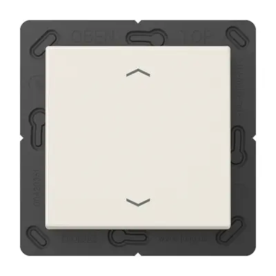 JUNG EnOcean draadloze wandzender 2-kanaals met pijlsymbolen A-range creme (ENO A 590 P)