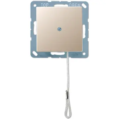 JUNG trekschakelaar A-range champagne (A 506 BF NUZ CH)