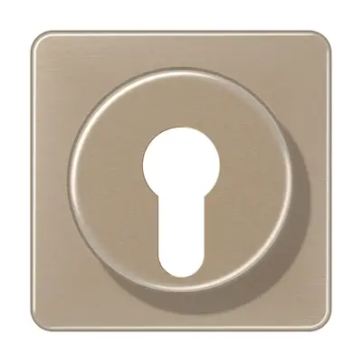 JUNG centraalplaat voor sleutelschakelaar CD500 goud brons (CD 528 GB)