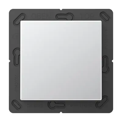 JUNG EnOcean draadloze wandzender 2-kanaals A-range aluminium (ENO A 590 AL)