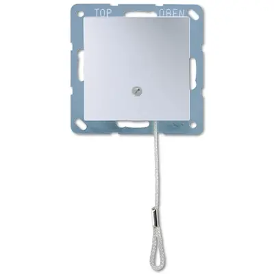 JUNG trekschakelaar A-range aluminium (A 506 BF NUZ AL)