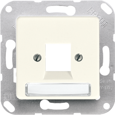 JUNG Centraalplaat Modular-Jack Cre (169-1 NFWE)