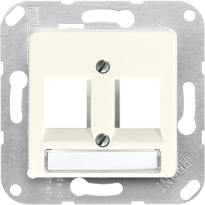 JUNG Centraalplaat Modular-Jack Cre (169-2 NINF)