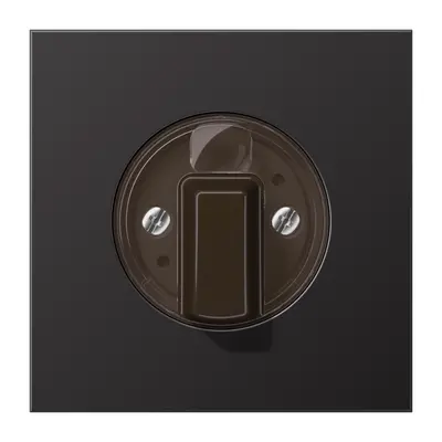 JUNG draaiknop tbv jaloezie of draaischakelaar LS990 dark gelakt aluminium (AL 1941 D)