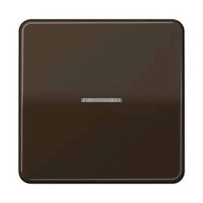 JUNG schakelwip met controlevenster CD500 bruin (CD 590 KO5 BR)