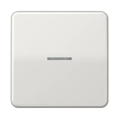 JUNG schakelwip met controlevenster CD500 lichtgrijs (CD 590 KO5 LG)