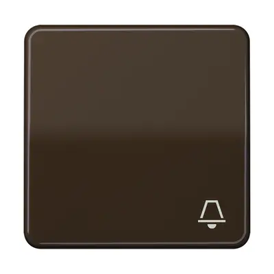 JUNG schakelwip met belsymbool CD500 bruin (CD 590 K BR)