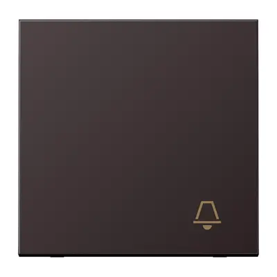 JUNG schakelwip met belsymbool LS990 dark gelakt aluminium (AL 2990 K D)