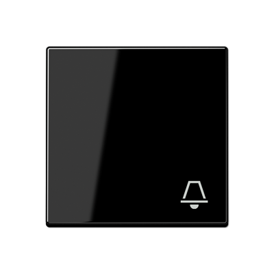 JUNG schakelwip met belsymbool A-range zwart (A 590 K SW)