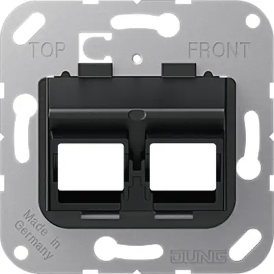 JUNG montageadapter 30 graden Reichle en De Massari 2-voudig (3069-2 AT)