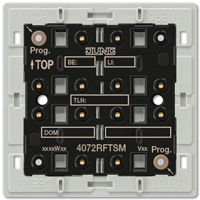 JUNG KNX RF radiografische wandzender 2-voudig F40 (4072 RF TSM)