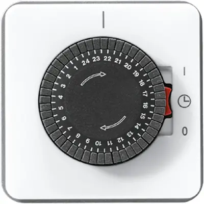 JUNG inbouw timer 30 - 1440 minuten creme (CD 5024)