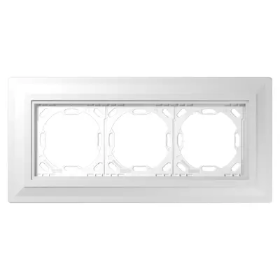 JUNG montageadapter 3-voudig LS ZERO voor vlakke montage (PA 983 G 125-0)