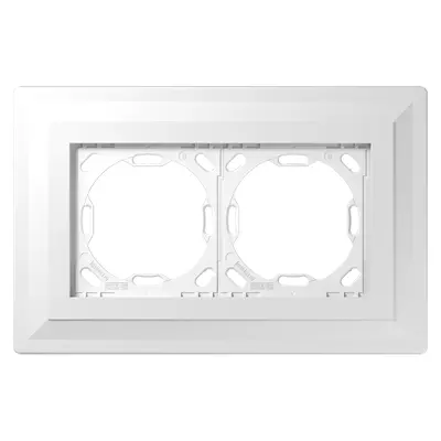 JUNG montageadapter 2-voudig LS ZERO voor 3mm opbouwhoogte (PA 982 G 125-3)