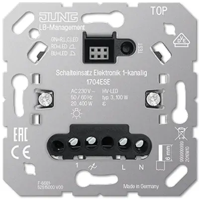 JUNG elektronische schakelaar (1704 ESE)