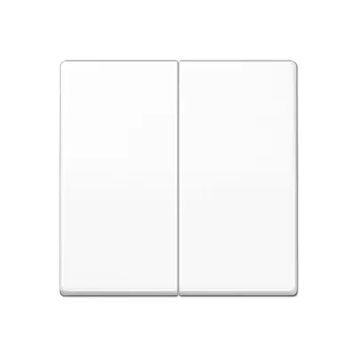 JUNG dimmerknop 2-voudig serietastdimmer AS500 alpine wit (AS 1702 WW)