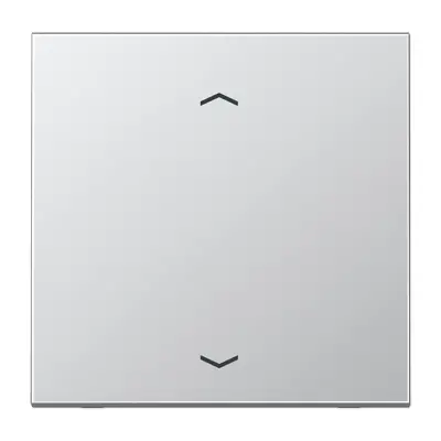 JUNG jaloezieknop tbv elektronische jaloezieactor LS990 aluminium (AL 1700 P)