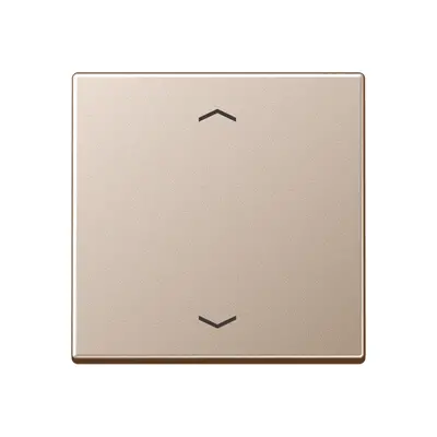 JUNG knop met pijlsymbolen tbv elektronische jaloezieactor A-range champagne (A 1700 P CH)