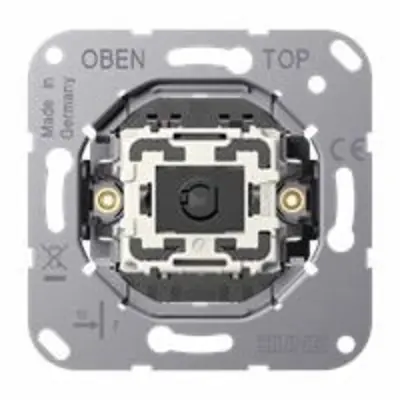 JUNG tuimelimpulsdrukker 1-polig maakcontact LS1912 (K 531 EU)