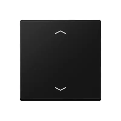 JUNG knop met pijlsymbolen tbv elektronische jaloezieactor A-range grafietzwart mat (A 1700 BFP SWM)