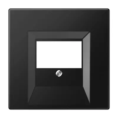 JUNG centraalplaat multimedia LS990 grafietzwart mat (LS 969 T SWM)