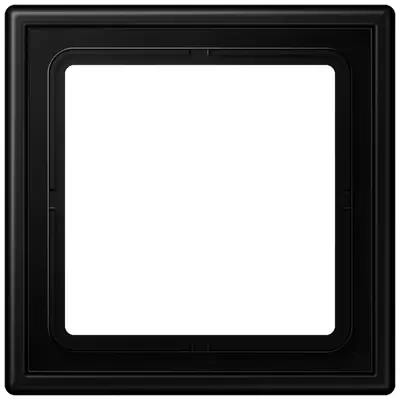 JUNG afdekraam 1-voudig LS990 grafietzwart mat (LS 981 SWM)