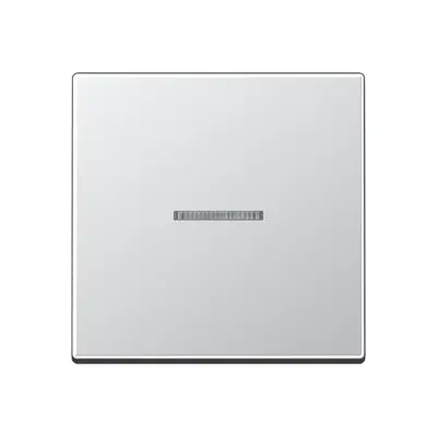 JUNG schakelwip met controlevenster voor HOME draadloze schakelaar A-range aluminium (A 101 KO5 AL)