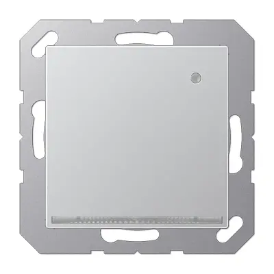 JUNG LED-orientatieverlichting met geïntegreerde lichtsensor A-range aluminium (A 1539-O AL LNW)