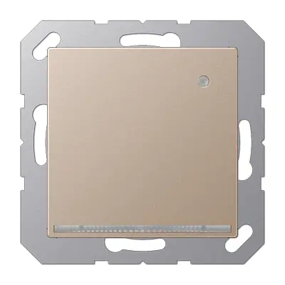 JUNG LED-orientatieverlichting met geïntegreerde lichtsensor A-range champagne (A 1539-O CH LNW)