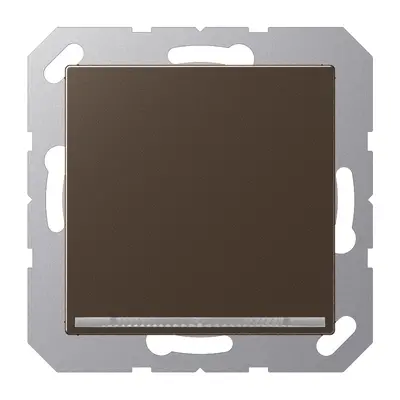 JUNG LED-orientatieverlichting zonder lichtsensor A-range mokka (A 1539-OO MO LNW)