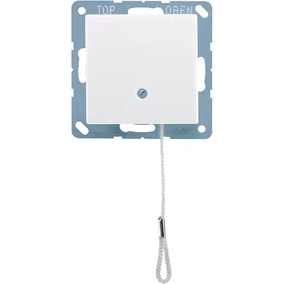 JUNG trekschakelaar A-range sneeuwwit mat (A 506 BF NUZ WWM)