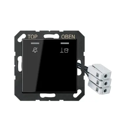 JUNG hotelafdek a500 zw led230v bu (A CU KO5 M 230 SW)