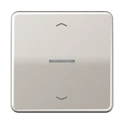 JUNG schakelwip met controlevenster en pijlsymbolen voor HOME draadloze schakelaar CD500 platina (CD 101 KO5P PT)