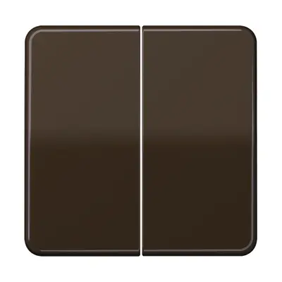 JUNG dimmerknop 2-voudig serietastdimmer CD500 bruin (CD 1702 BR)