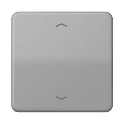 JUNG knop met pijlsymbolen tbv elektronische jaloezieactor CD500 grijs (CD 1700 P GR)