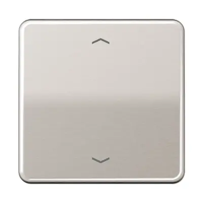 JUNG knop met pijlsymbolen tbv elektronische jaloezieactor CD500 platina (CD 1700 P PT)