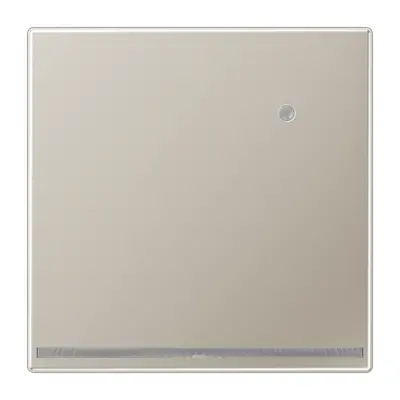 JUNG LED-orientatieverlichting met geïntegreerde lichtsensor LS990 edelstaal (ES 1539-O LNW)