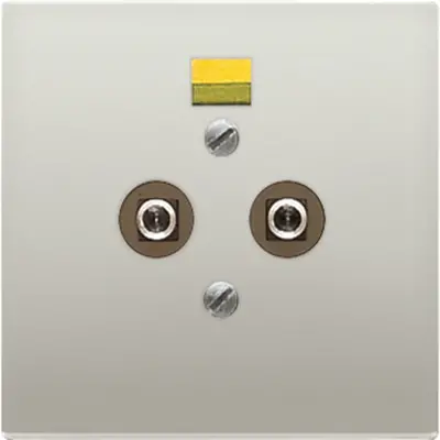 JUNG pot aard contactdoos ls-edelst (ES 2965-2 N)