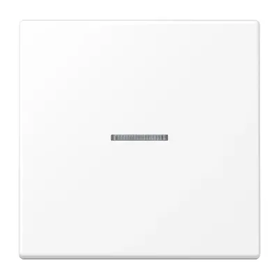 JUNG schakelwip met controlevenster voor HOME draadloze schakelaar LS990 sneeuwwit mat (LS 101 KO5 WWM)