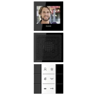 JUNG vid binnenstat 2.7inch ls zw (SI VI LS 627 SW)