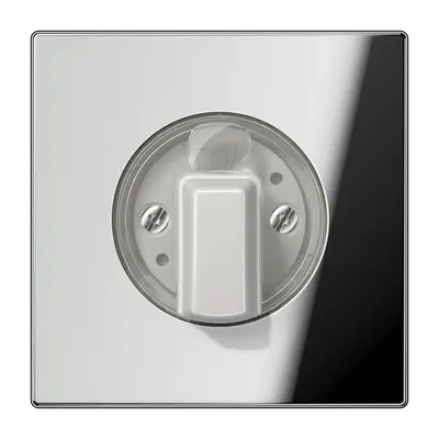 JUNG draaiknop tbv jaloezie of draaischakelaar LS990 glanzend chroom (GCR 1941)