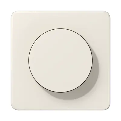 JUNG dimmerknop draaidimmer CD500 creme (CD 1740)