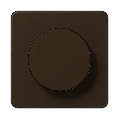 JUNG dimmerknop draaidimmer CD500 bruin (CD 1740 BR)