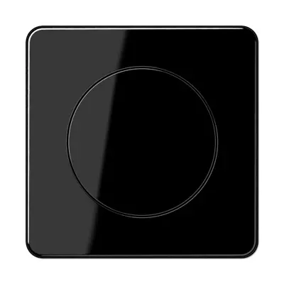 JUNG dimmerknop draaidimmer CD 500 zwart (CD 1740 SW)