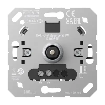 JUNG DALI-draaistuureenheid Tunable White (1740 DSTE)