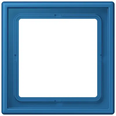 JUNG afdekraam 1-voudig Les Couleurs bleu ceruleen 31 211 (LC 981 211)