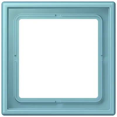 JUNG afdekraam 1-voudig Les Couleurs ceruleen moyen 213 (LC 981 213)