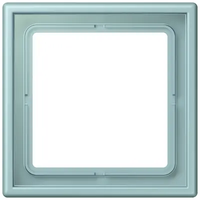 JUNG afdekraam 1-voudig Les Couleurs ceruleen clair 214 (LC 981 214)