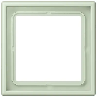 JUNG afdekraam 1-voudig Les Couleurs vert anglais pale 218 (LC 981 218)